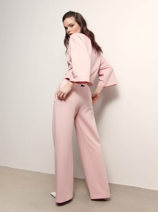 CONTE LBK 1794 Широкие брюки из футера c боковыми карманами