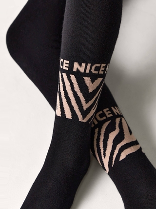 Conte-kids Колготки SOF-TIKI (махровые внутри) с рисунками