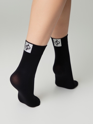 CONTE FANTASY Матовые носки с сияющей термоаппликацией Conte