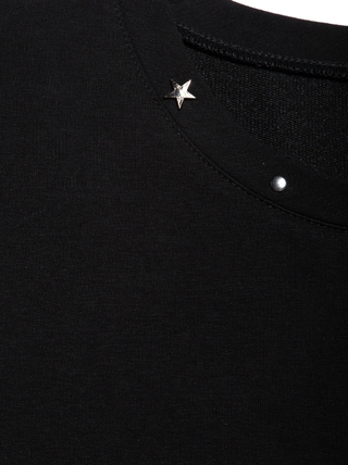 CONTE LD 887 Ультракомфортный свитшот с металлическим декором