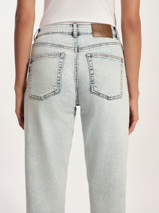 CONTE CON-786 Джинсы straight ULTRA LONG с необработанным краем