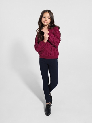 CONTE DD 1075 Ультрамягкий свитшот из фактурного трикотажа