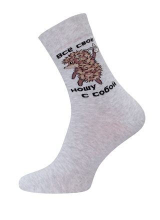 БРЕСТСКИЕ НОСКИ МУЖСКИЕ 2155 СМФ "Ежик в тумане" (средней длины)