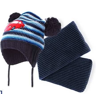 ESLI 13С-60СП; 13С-61СП Комплект детский трикотажный: шапка и шарф 