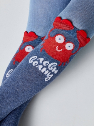 Conte-kids TIP-TOP (мордашки) Колготки детские