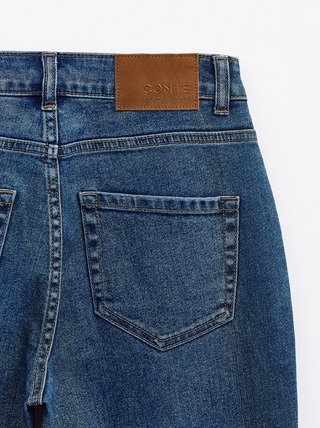 CONTE CON-362 Джинсы Relaxed Mom с высокой посадкой