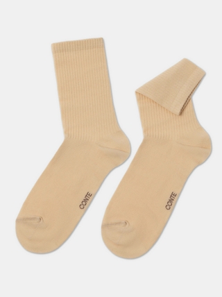 CONTE Носки удлиненные хлопковые (3 пары) женские