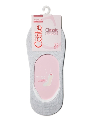 CONTE CLASSIC Подследники женские хлопковые (люрекс)