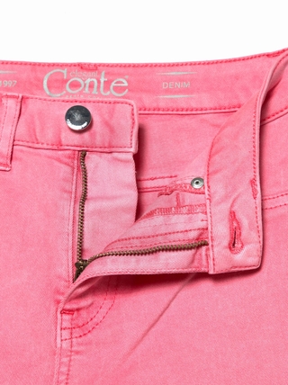 CONTE CON-236 Lycra® Цветные джинсы skinny с высокой посадкой и эффектом варки
