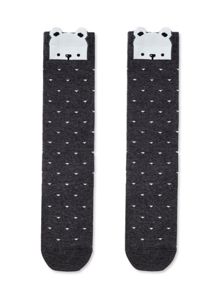 CONTE-KIDS TIP-TOP Хлопковые гольфы с забавными мордашками