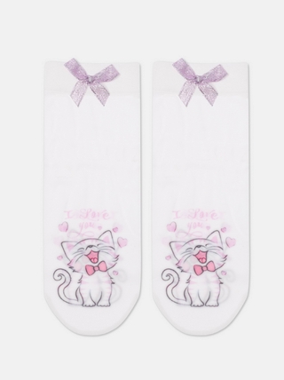 CONTE LOVE Носки с рисунком и бантиком CONTE LOVE Носки с рисунком и бантиком