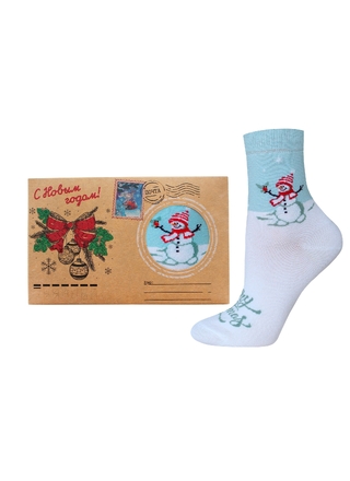 БРЕСТСКИЕ НОСКИ ЖЕНСКИЕ 1137Е NEW YEAR (в конверте)