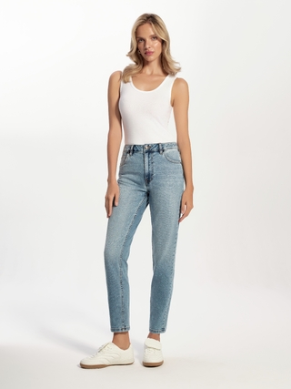 CONTE CON-722 Джинсы slim с эффектом потёртостей