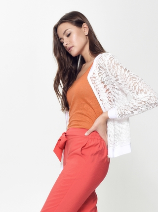 CONTE LD 920 Легкий льняной топ