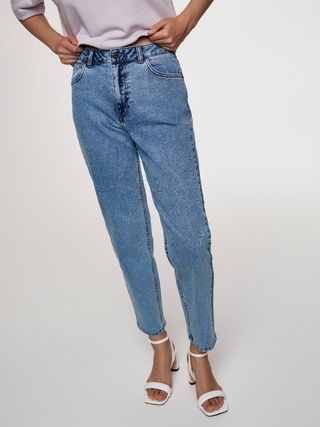 CONTE CON-616 Джинсы mom fit оксидной варки с высокой посадкой