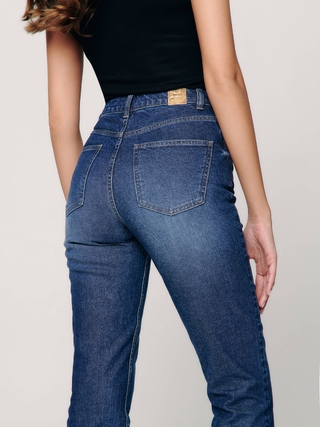 CONTE CON-293 Eco-friendly джинсы Relaxed Mom с высокой посадкой