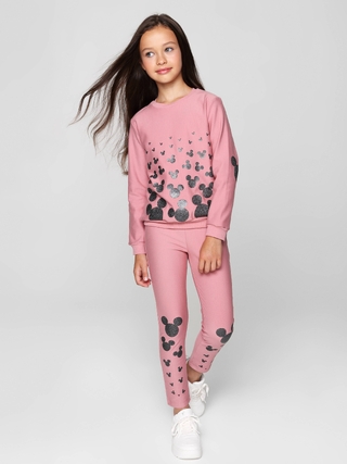 CONTE DISNEY MICKEY SHINE Термолеггинсы с мерцающим рисунком 