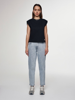 CONTE CON-656 Джинсы mom fit с высокой посадкой