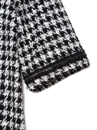 CONTE LPL 1053 Платье с рисунком "клетка" и легким мерцанием люрекса