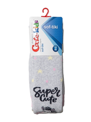 Conte-kids SOF-TIKI (махровые внутри) Колготки с рисунками