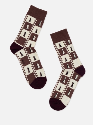 БРЕСТСКИЕ НОСКИ 4200К CHESS (средней длины)