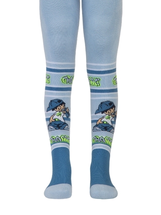 Колготки детские Conte-kids Колготки SOF-TIKI (махровые внутри) с рисунками