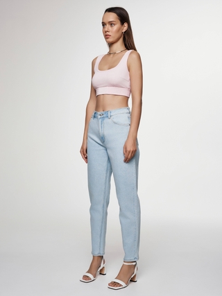 CONTE CON-620 Джинсы mom fit с высокой посадкой