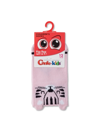 Носки детские CONTE-KIDS Хлопковые носки TIP-TOP (мордашки)