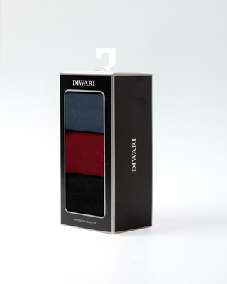 DIWARI (3 пары в коробке) Хлопковые носки 