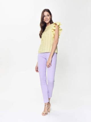 CONTE LBL 906 Хлопковая блузка с воланами