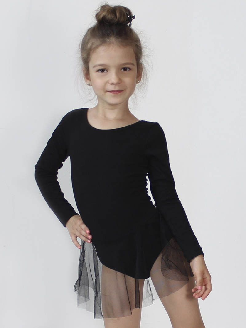 Боди трикотажное с юбкой (длинный рукав) Боди трикотажное с юбкой (длинный рукав)