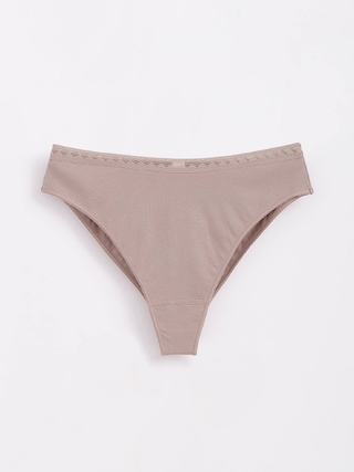 CONTE CLASSIC BASIC LBR 1350 Трусы "бразилиана" c высокой посадкой