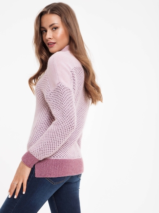 CONTE LDK 039 Джемпер из объемной пряжи с шерстью и мохером