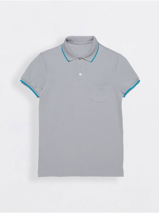 DIWARI MD 944 Футболка-поло с контрастной отделкой 