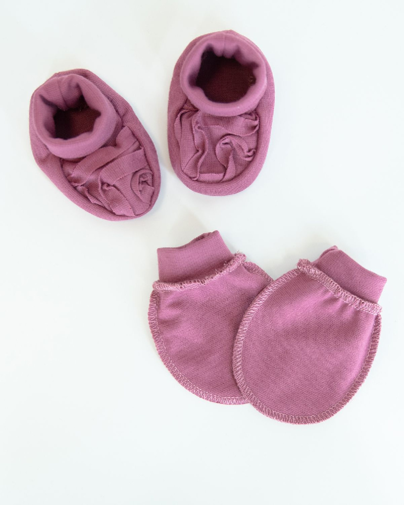 Набор Малыш (пинетки+рукавички) Набор Малыш (пинетки+рукавички)