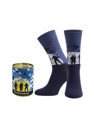 БРЕСТСКИЕ НОСКИ МУЖСКИЕ В БАНКЕ 2127В CLASSIC (средней длины)