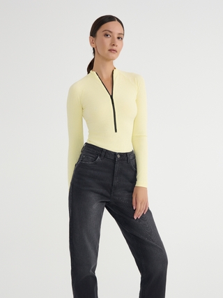 CONTE Боди в рубчик на молнии LBD 2790