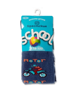 БРЕСТСКИЕ КОЛГОТКИ ДЕТСКИЕ 3280 SCHOOL (с рисунком)