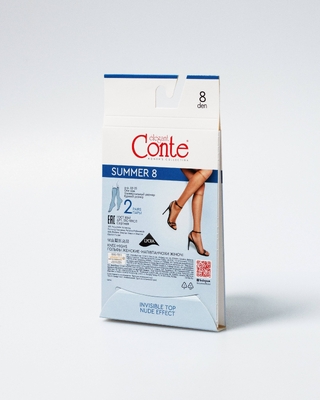 CONTE SUMMER 8 (2 пары) Гольфы женские