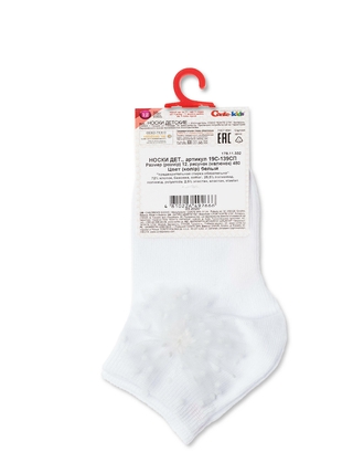 Conte-kids Tip-Top Хлопковые носки с декоративным бантом из фатина