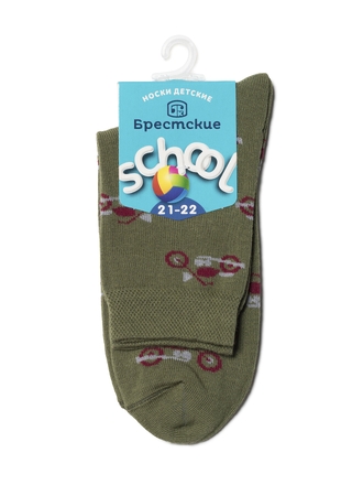 БРЕСТСКИЕ НОСКИ ДЕТСКИЕ 3081 SCHOOL (с рисунком)