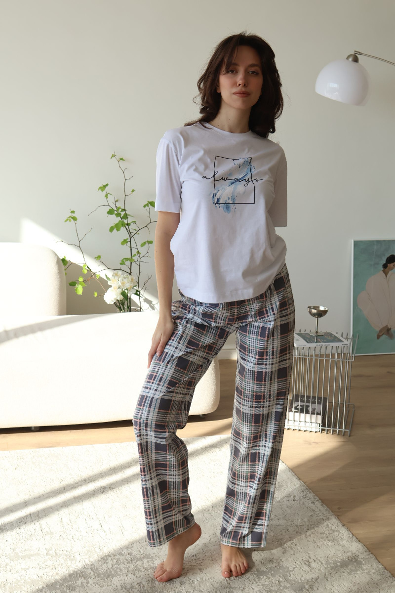 Брюки женские пижамные Брюки женские пижамные