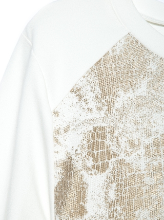 CONTE LD 900 Ультракомфортный свитшот с металлическим принтом