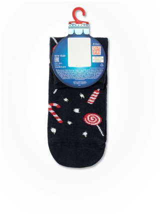 CONTE-KIDS Новогодние носки с пушистой нитью «Sweets»