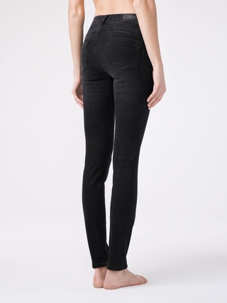 CONTE CON-148 Моделирующие eco-friendly джинсы skinny push-up с высокой посадкой