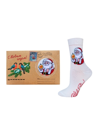 БРЕСТСКИЕ НОСКИ ЖЕНСКИЕ 1137Е NEW YEAR (в конверте)