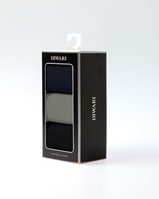 DIWARI Хлопковые носки мужские (3 пары в коробке) 