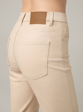 CONTE CON-699 Джинсы straight «под кожу» с высокой посадкой