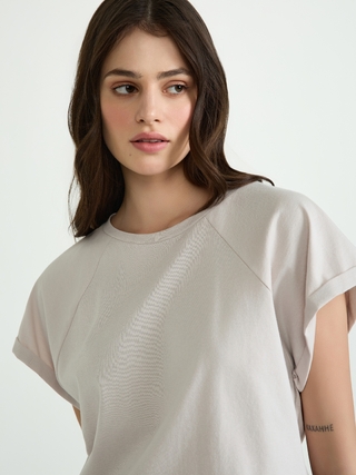 CONTE Хлопковая футболка с манжетами LD 1109