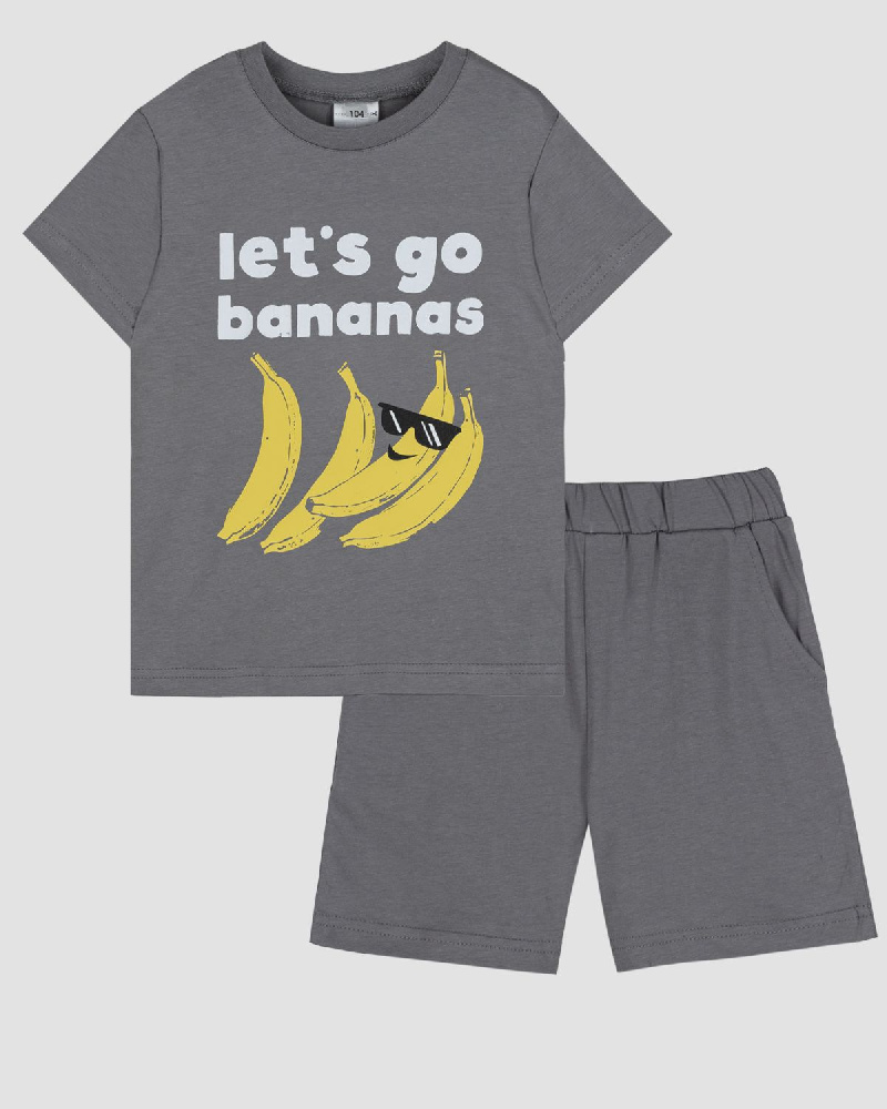 Пижама для мальчика (футболка+шорты) Пижама для мальчика (футболка+шорты)